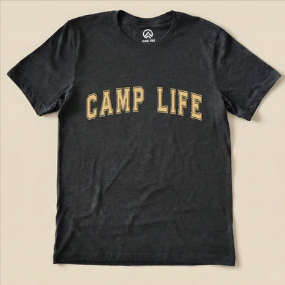 Camp Life Shirt Hike Tee T-Shirt Dark Grey Heather / S