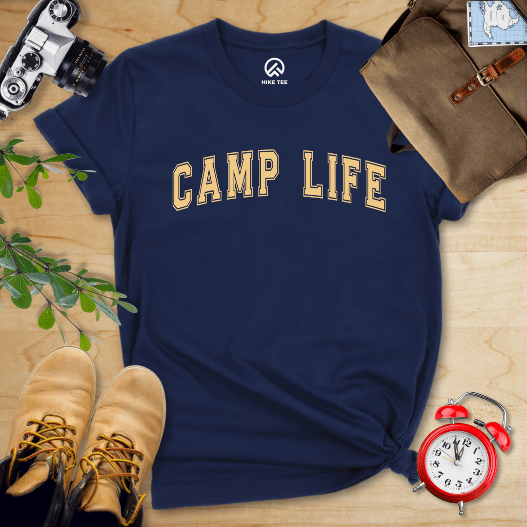 Hike Tee T-Shirt Navy / S Camp Life Shirt