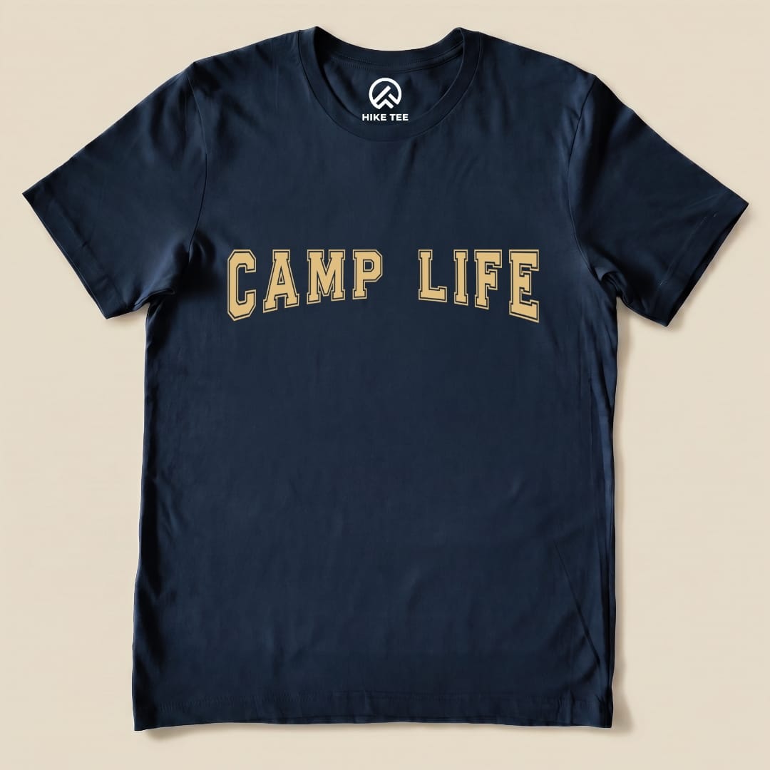 Camp Life Shirt Hike Tee T-Shirt Navy / S