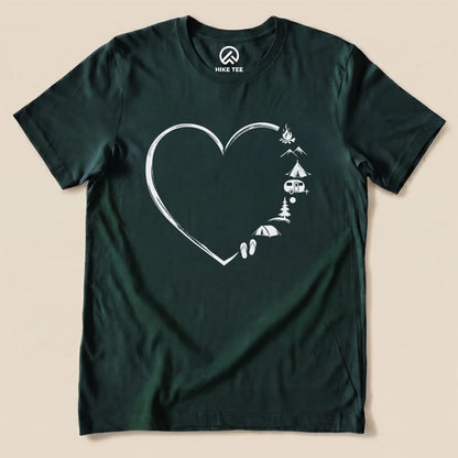 Camp Lover Shirt Hike Tee T-Shirt Forest / S