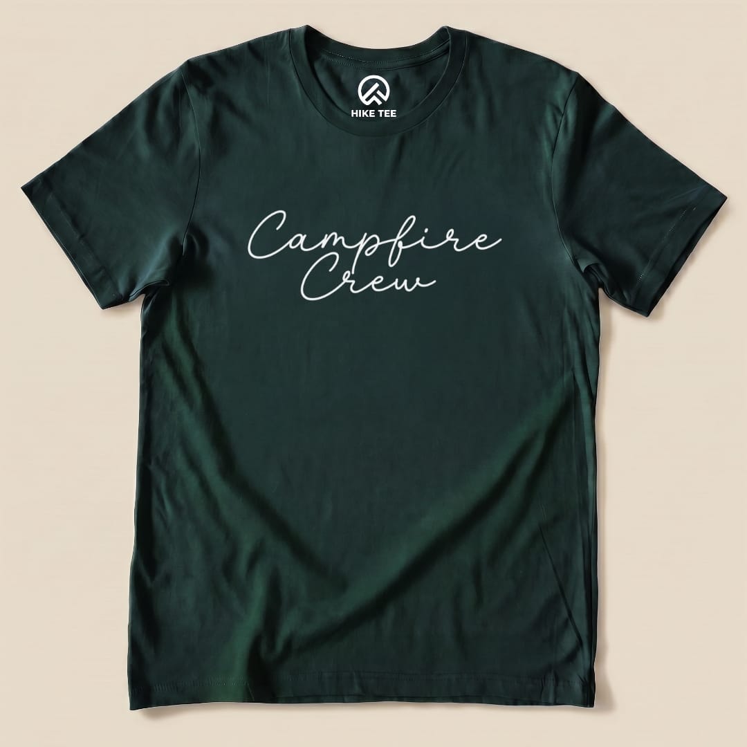 Campfire Crew Shirt Hike Tee T-Shirt Forest / S