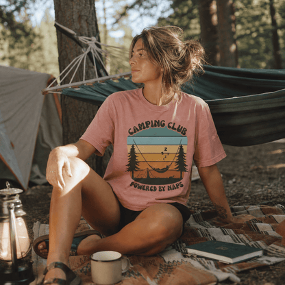 Camping Club Shirt Hike Tee T-Shirt