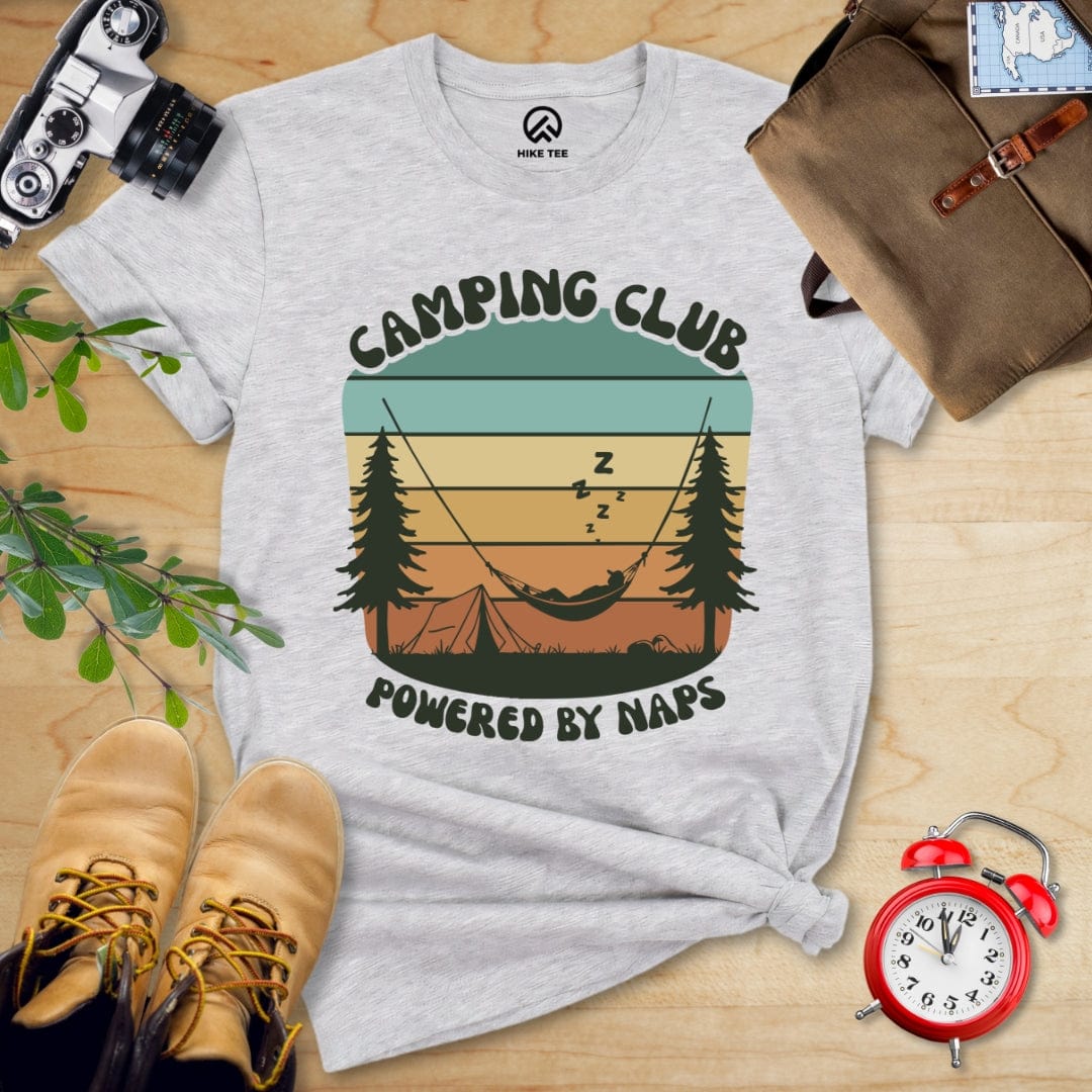 Hike Tee T-Shirt Athletic Heather / S Camping Club Shirt
