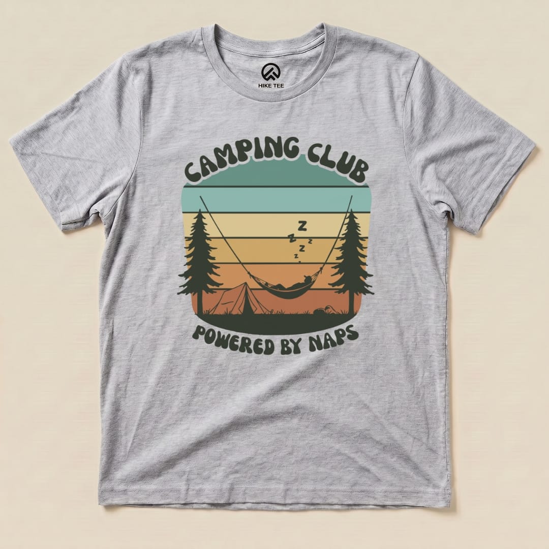 Hike Tee T-Shirt Athletic Heather / S Camping Club Shirt