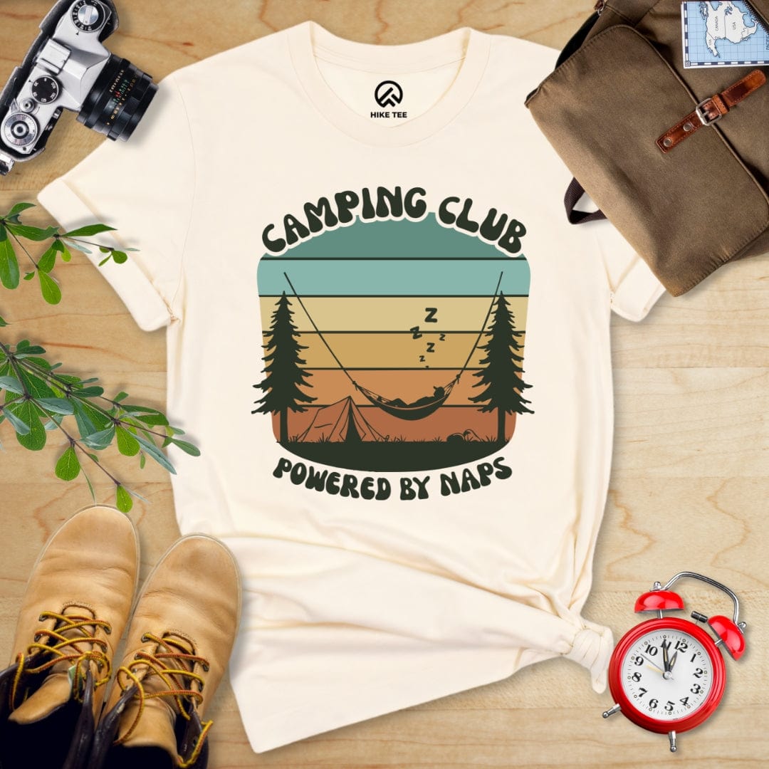 Hike Tee T-Shirt Natural / S Camping Club Shirt