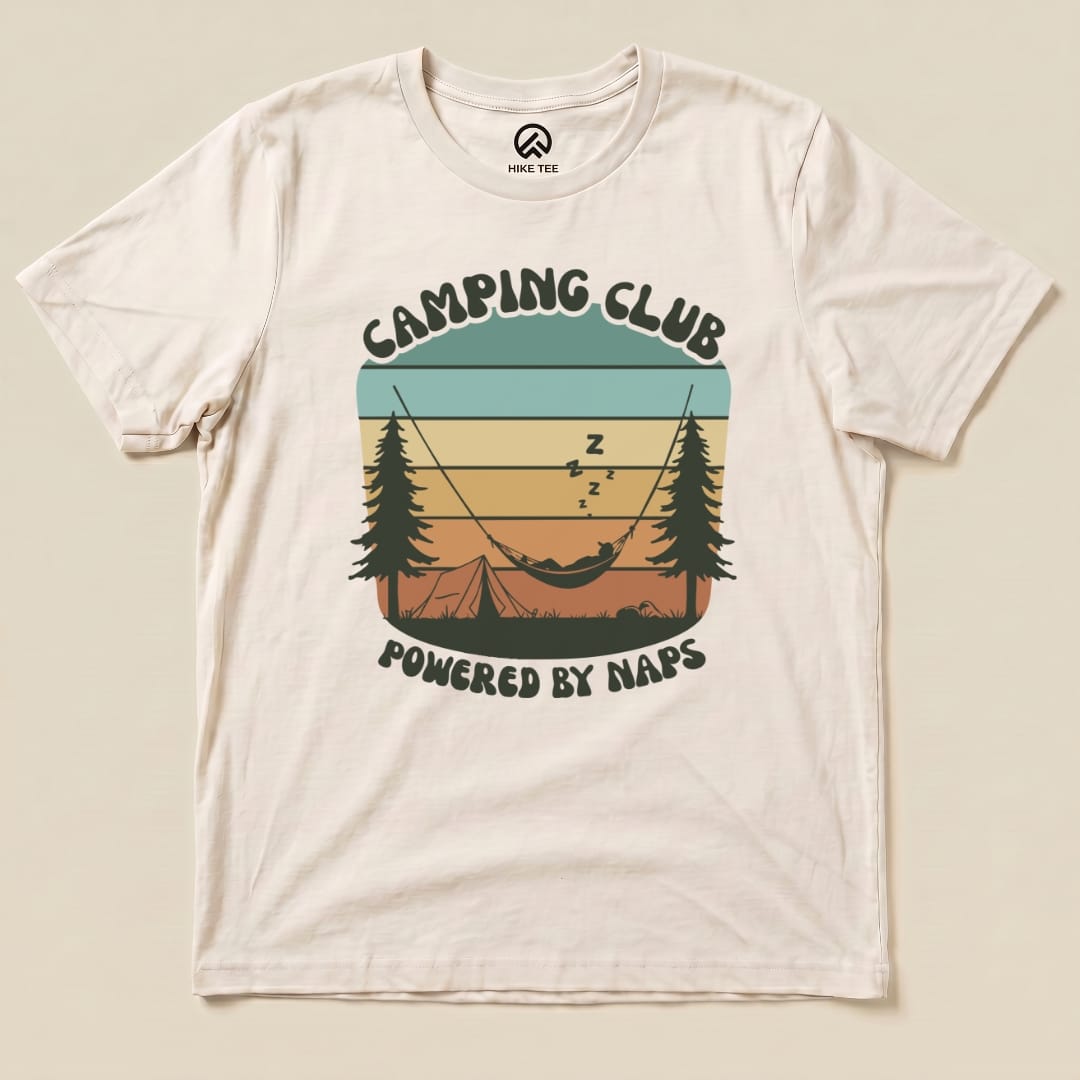 Hike Tee T-Shirt Natural / S Camping Club Shirt