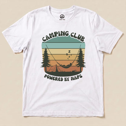 Hike Tee T-Shirt White / S Camping Club Shirt