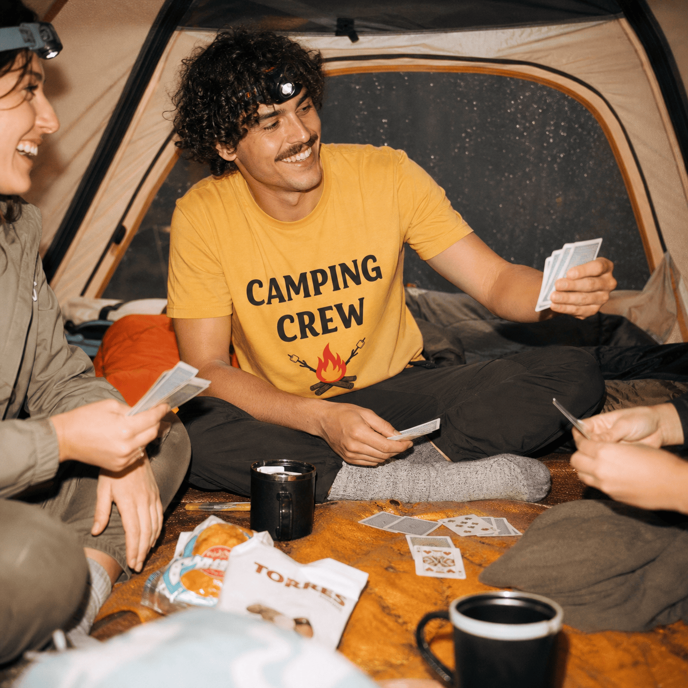 Camping Crew Shirt Hike Tee T-Shirt