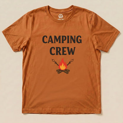 Camping Crew Shirt Hike Tee T-Shirt Autumn / S