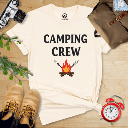 Hike Tee T-Shirt Natural / S Camping Crew Shirt