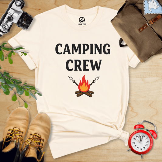 Hike Tee T-Shirt Natural / S Camping Crew Shirt