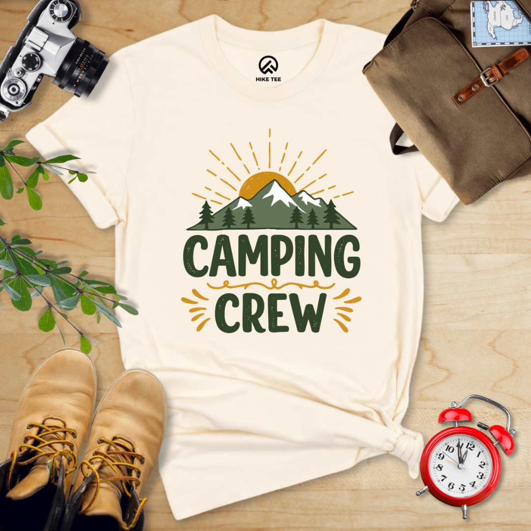 Hike Tee T-Shirt Natural / S Camping Crew Shirt