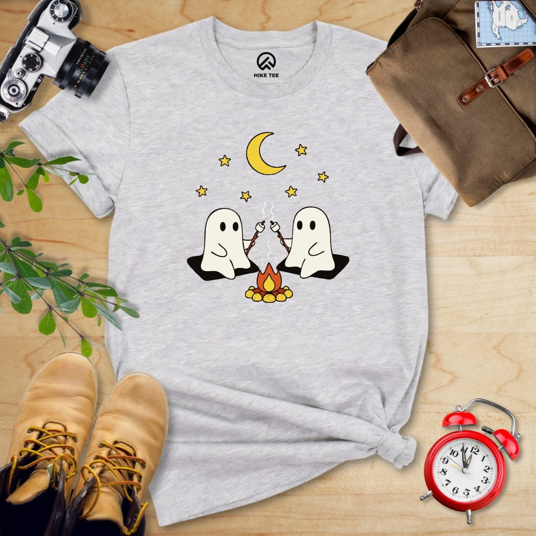 Hike Tee T-Shirt Athletic Heather / S Camping Ghosts Shirt