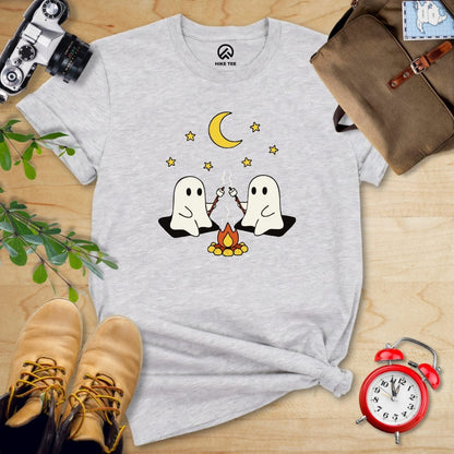 Hike Tee T-Shirt Athletic Heather / S Camping Ghosts Shirt