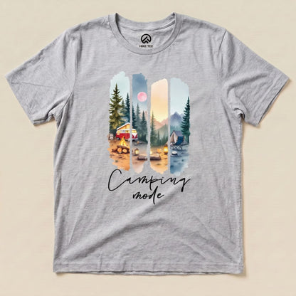 Hike Tee T-Shirt Athletic Heather / S Camping mode Shirt