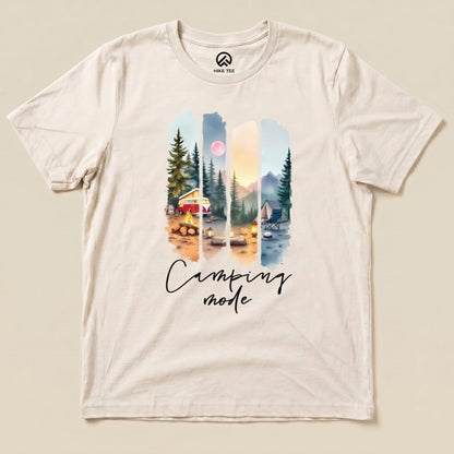 Hike Tee T-Shirt Natural / S Camping mode Shirt
