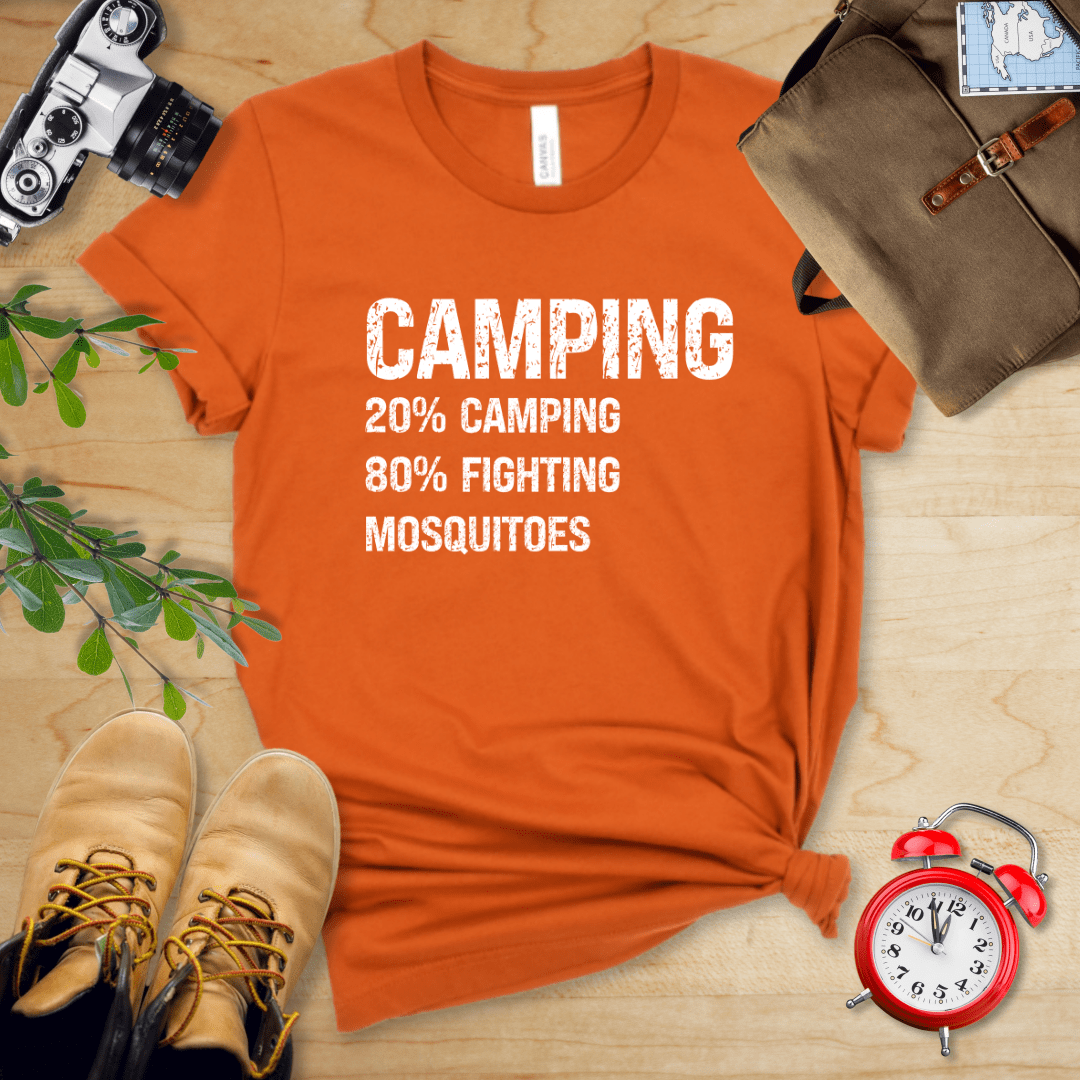 Hike Tee T-Shirt Autumn / S Camping Mosquitoes Shirt