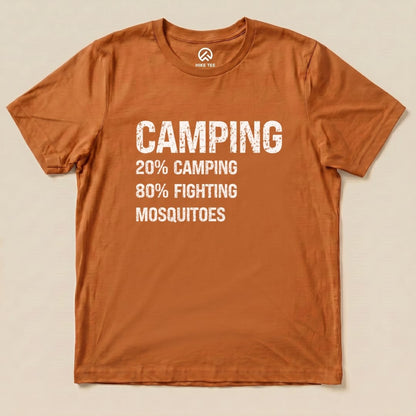 Camping Mosquitoes Shirt Hike Tee T-Shirt Autumn / S