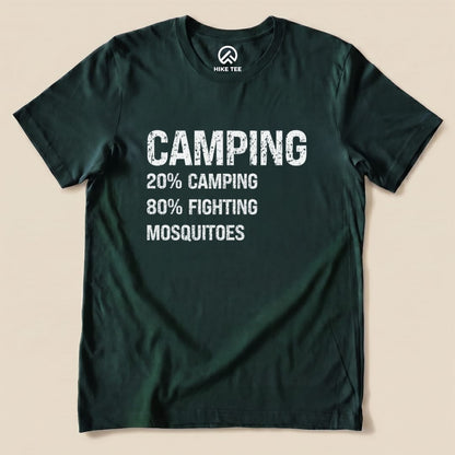 Camping Mosquitoes Shirt Hike Tee T-Shirt Forest / S