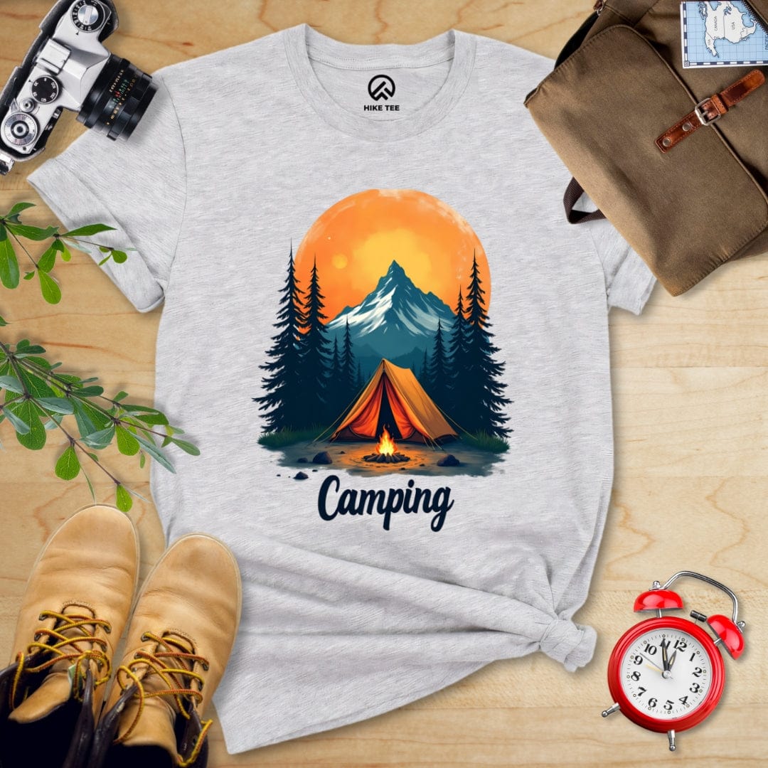 Hike Tee T-Shirt Athletic Heather / S Camping Shirt