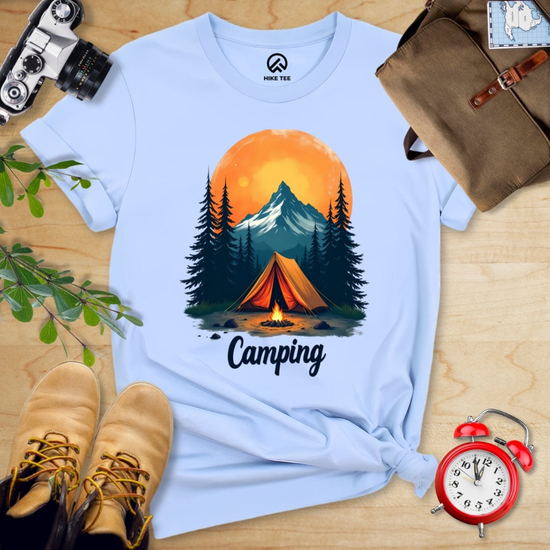Hike Tee T-Shirt Baby Blue / S Camping Shirt
