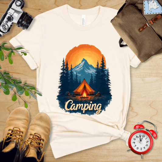 Hike Tee T-Shirt Natural / S Camping Shirt