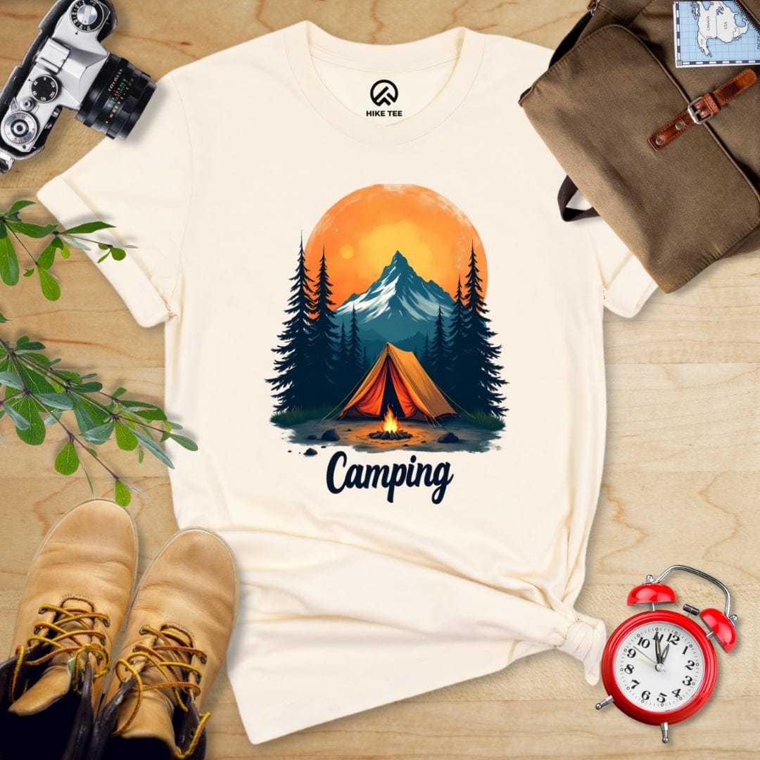 Hike Tee T-Shirt Natural / S Camping Shirt