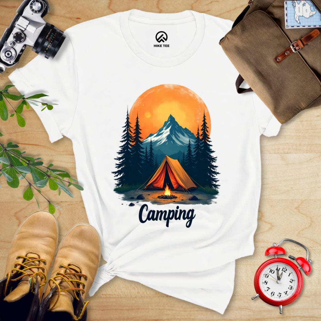 Hike Tee T-Shirt White / S Camping Shirt
