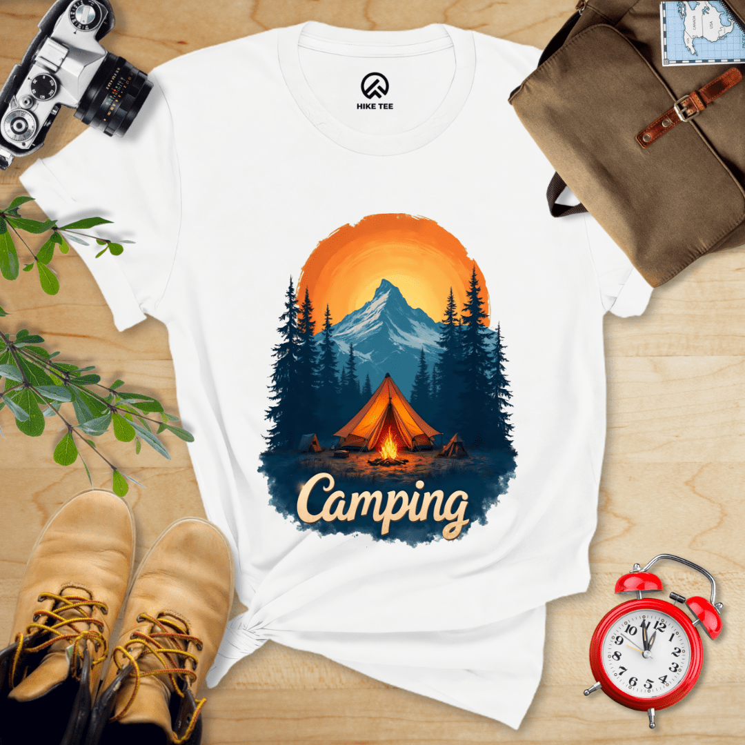 Hike Tee T-Shirt White / S Camping Shirt