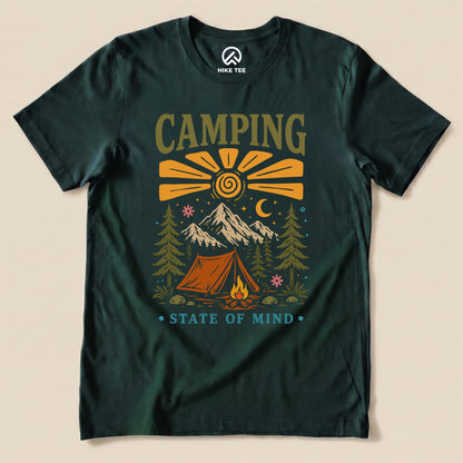Camping Summer Shirt Hike Tee T-Shirt Forest / S