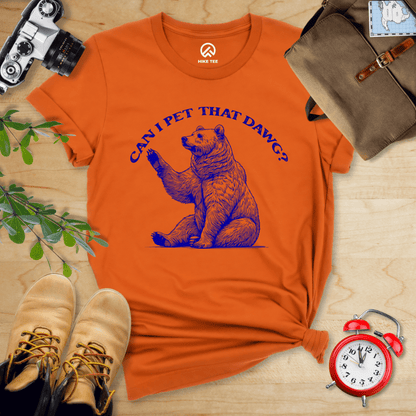 Hike Tee T-Shirt Autumn / S Can I Pet That Dawg Shirt