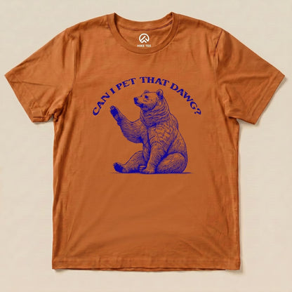Hike Tee T-Shirt Autumn / S Can I Pet That Dawg Shirt