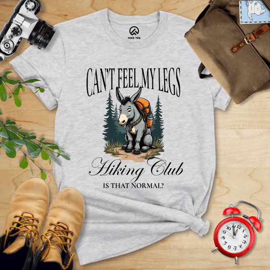 Hike Tee T-Shirt Athletic Heather / S Can't Feel My Legs Club Shirt