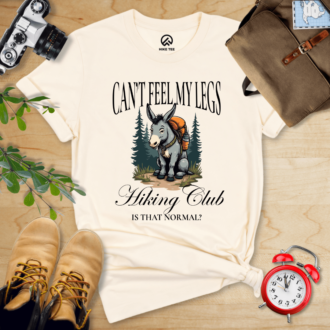 Hike Tee T-Shirt Natural / S Can't Feel My Legs Club Shirt