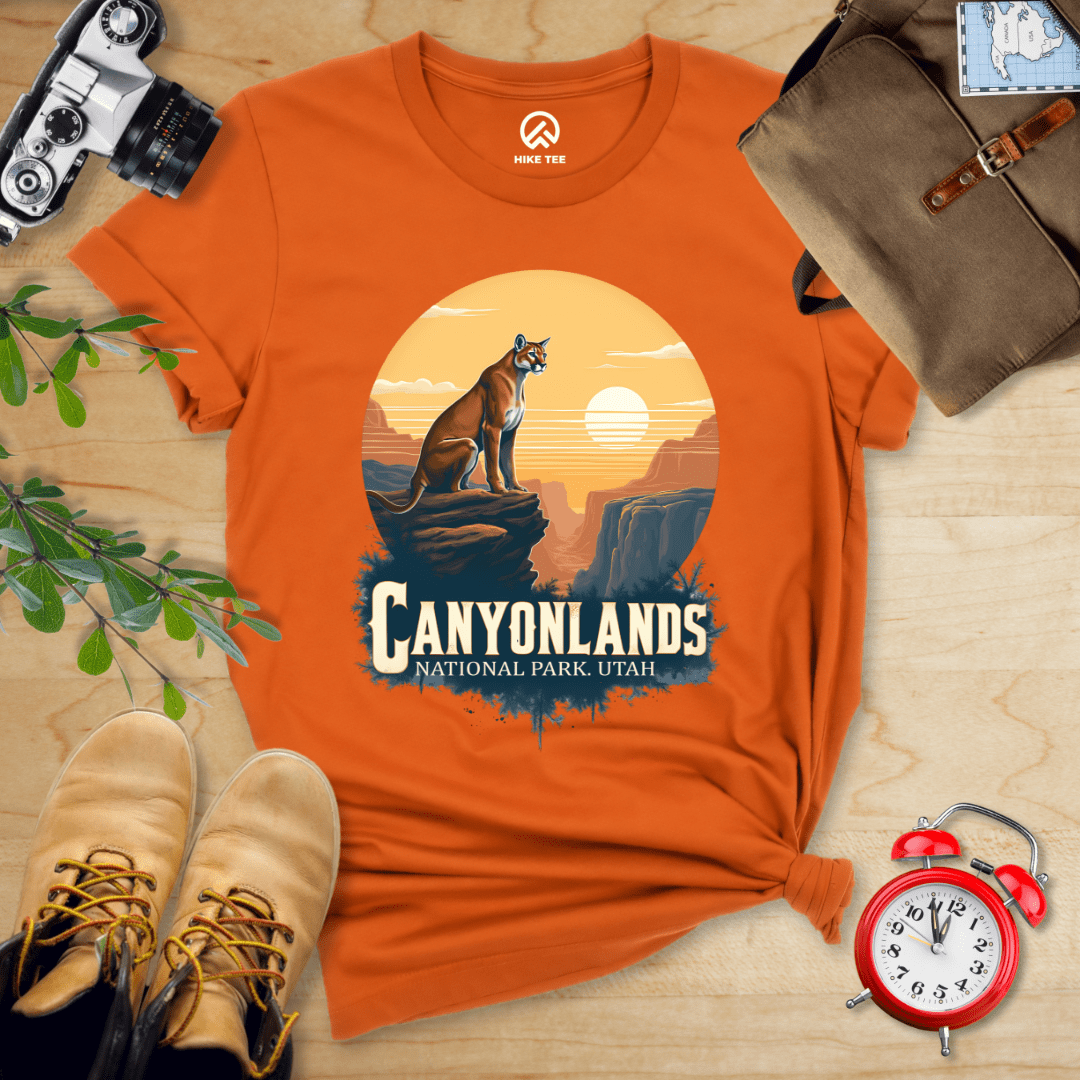 Hike Tee T-Shirt Autumn / S Canyonlands Mountain Lion Shirt