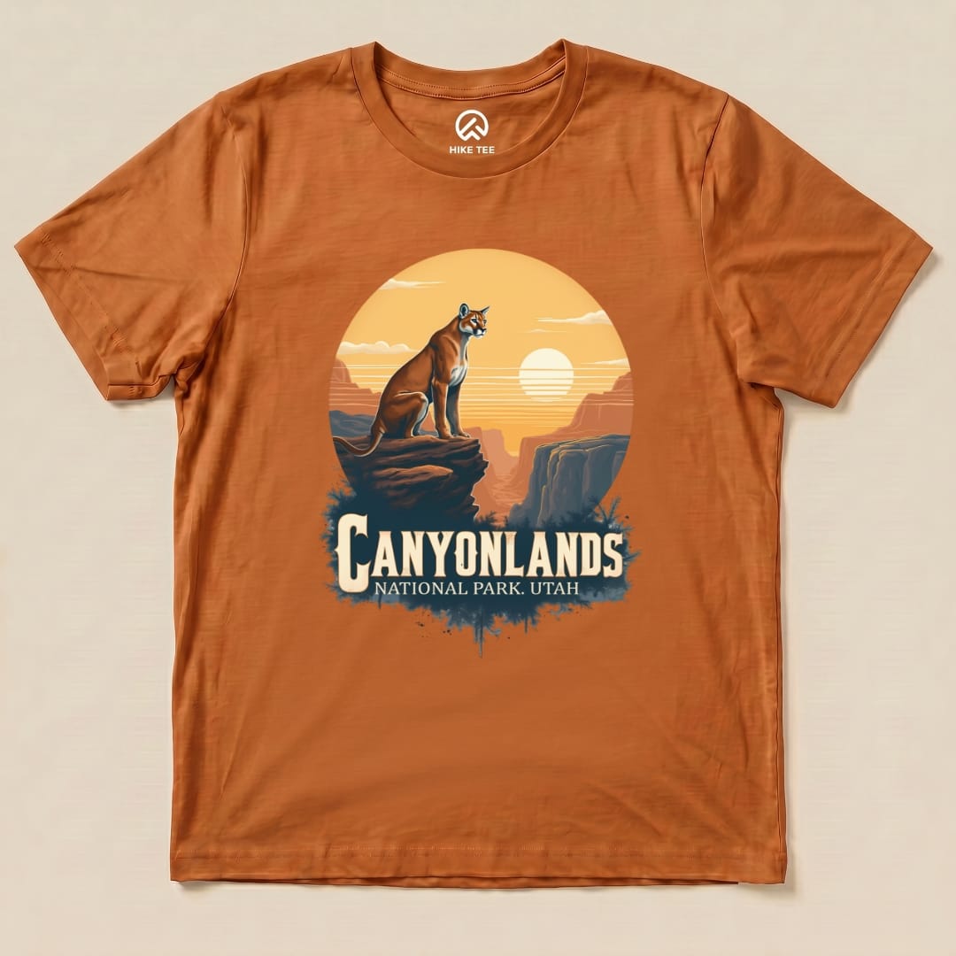 Canyonlands Mountain Lion Shirt Hike Tee T-Shirt Autumn / S