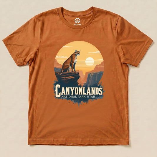 Canyonlands Mountain Lion Shirt Hike Tee T-Shirt Autumn / S