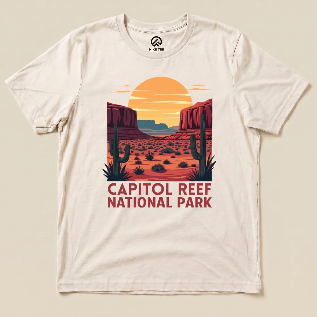 Hike Tee T-Shirt Capitol Reef National Park Shirt