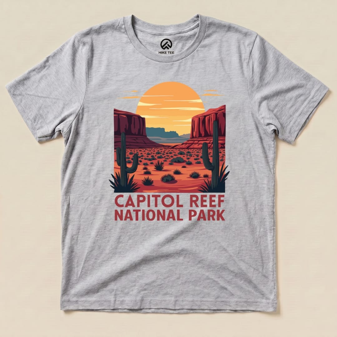 Hike Tee T-Shirt Capitol Reef National Park Shirt