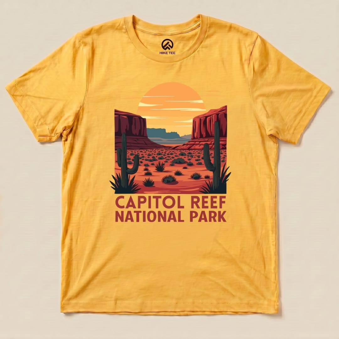 Hike Tee T-Shirt Capitol Reef National Park Shirt