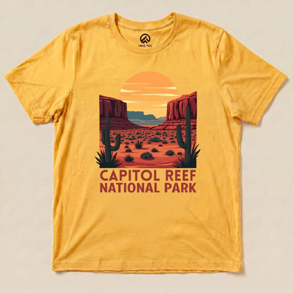 Hike Tee T-Shirt Capitol Reef National Park Shirt