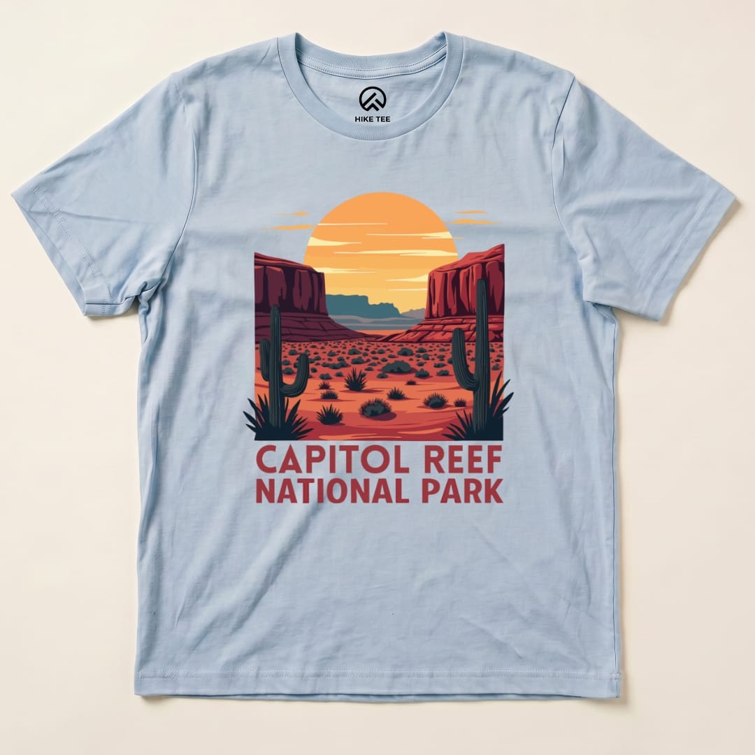 Hike Tee T-Shirt Capitol Reef National Park Shirt