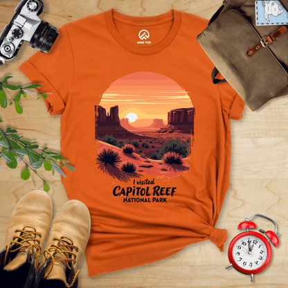 Hike Tee T-Shirt Autumn / S Capitol Reef National Park Shirt