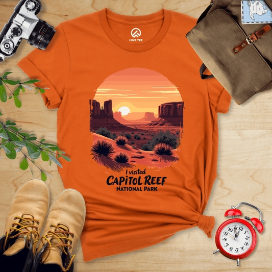 Hike Tee T-Shirt Autumn / S Capitol Reef National Park Shirt