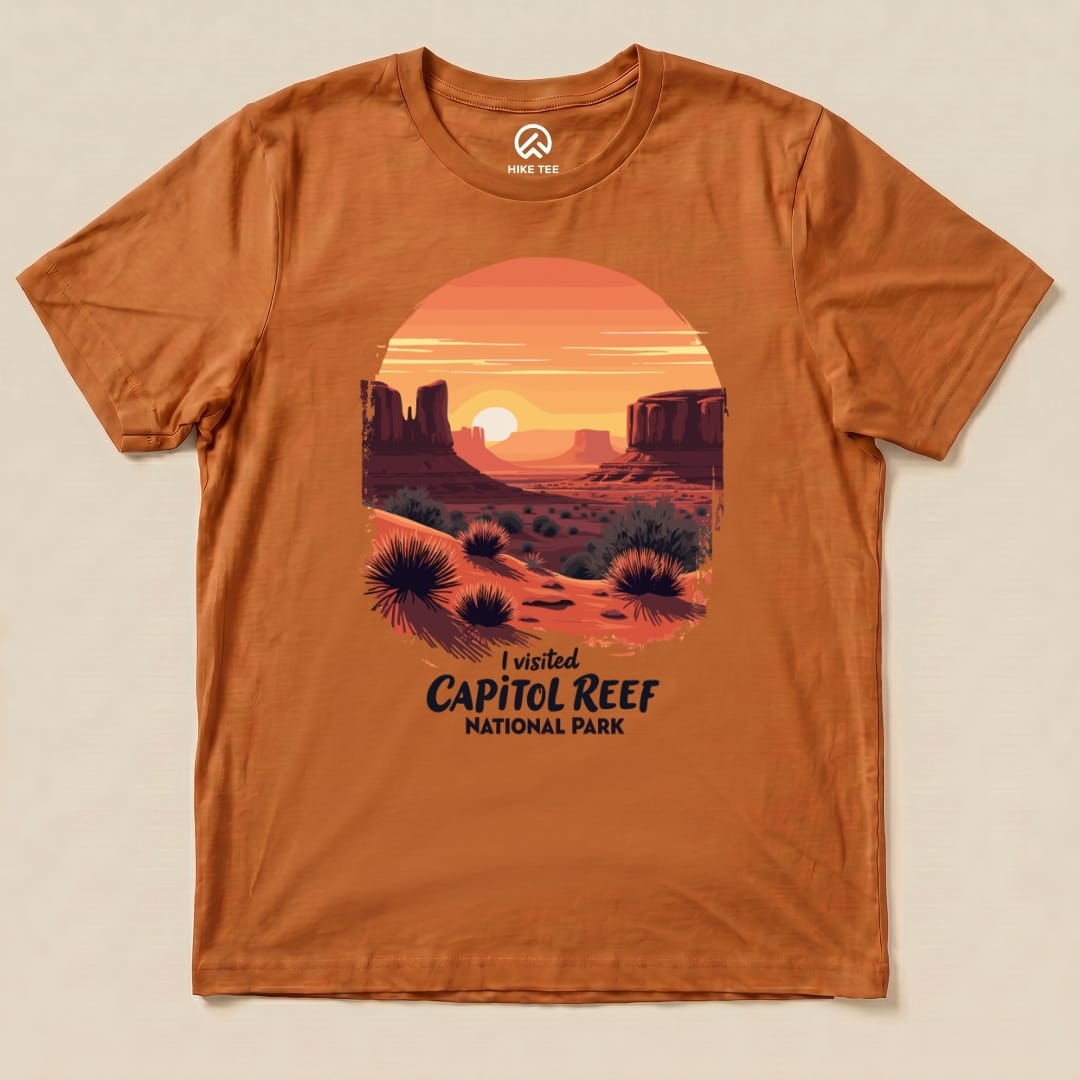 Hike Tee T-Shirt Autumn / S Capitol Reef National Park Shirt