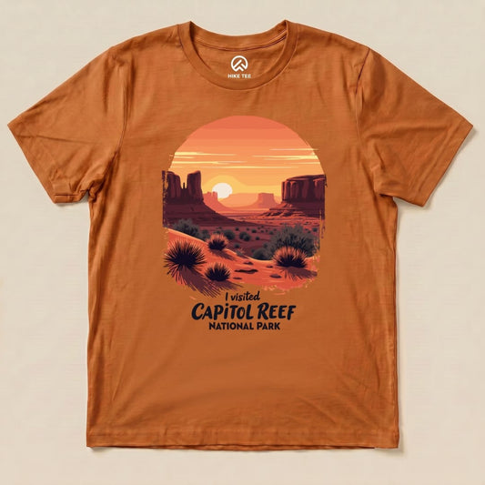 Hike Tee T-Shirt Autumn / S Capitol Reef National Park Shirt