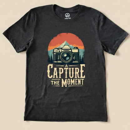 Capture the Moment Shirt Hike Tee T-Shirt Dark Grey Heather / S