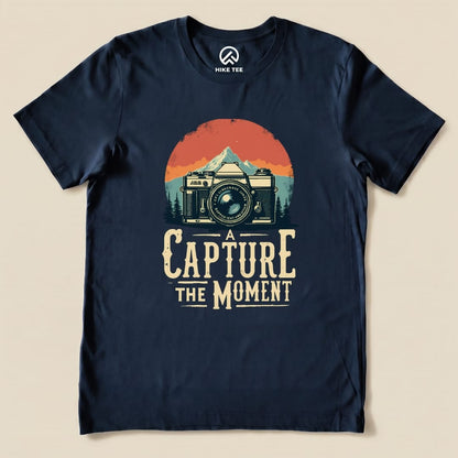 Capture the Moment Shirt Hike Tee T-Shirt Navy / S