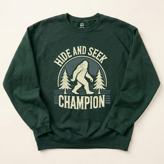 Champion Sweatshirt Hike Tee Sweatshirt Forest Green / S
