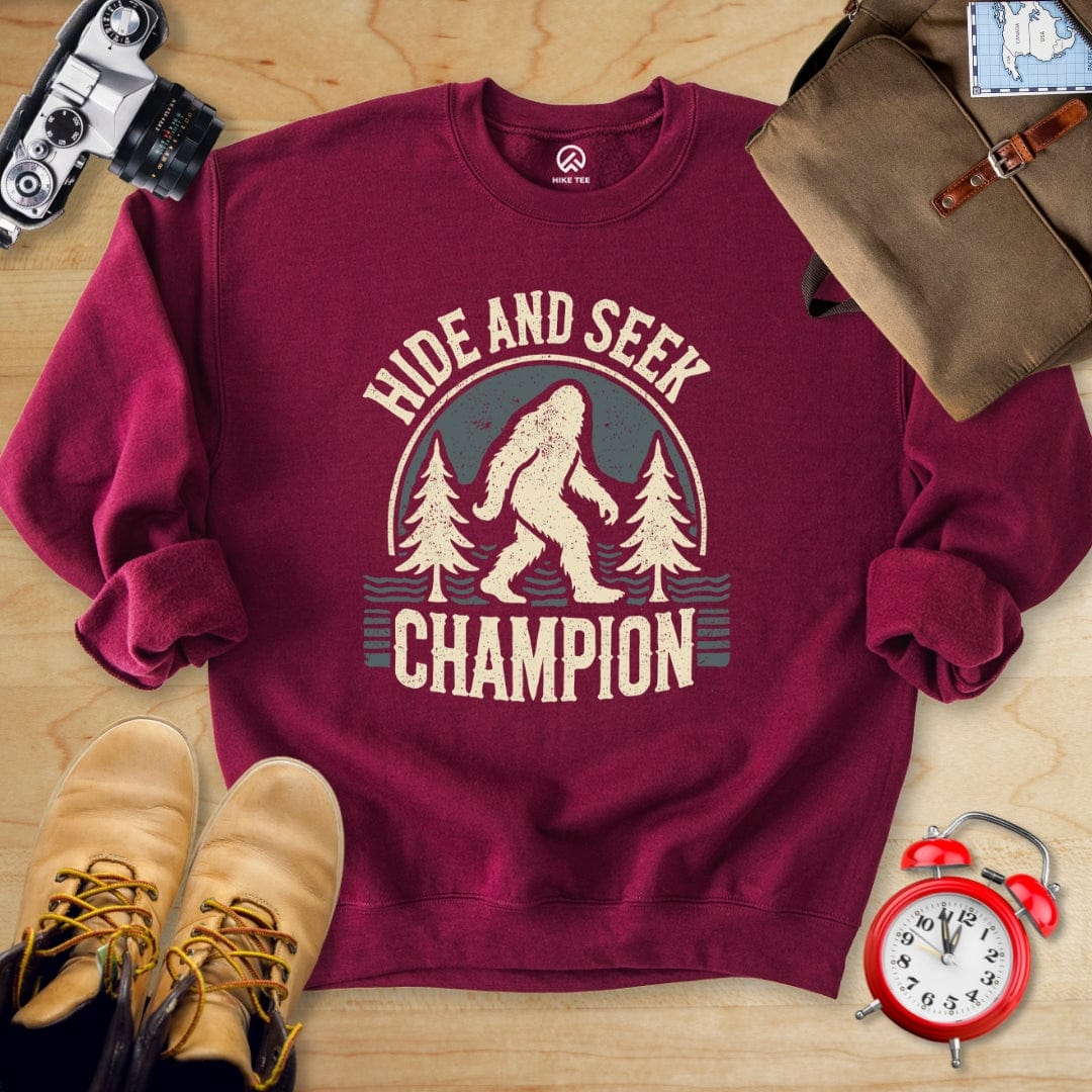 Hike Tee Sweatshirt Maroon / S Champion Sweatshirt